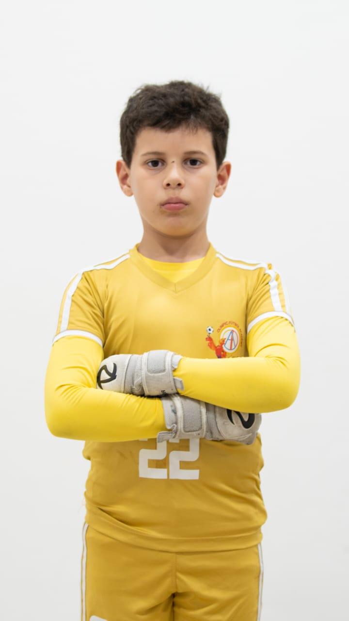 Luvas goleiro infantil tamanho certo