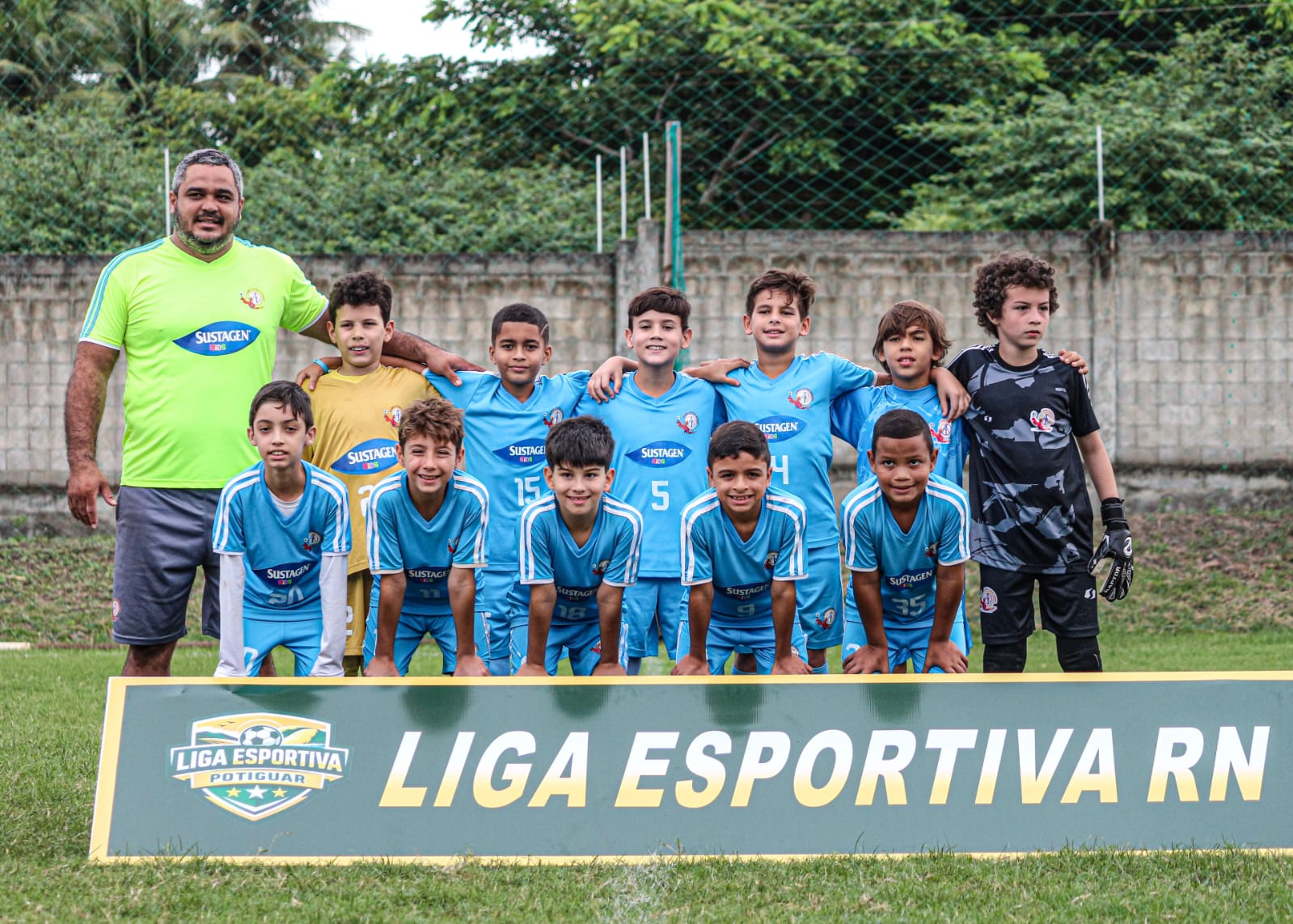 Samuel J. na estreia da Liga Desportiva de Mini Campo — Maio 2026